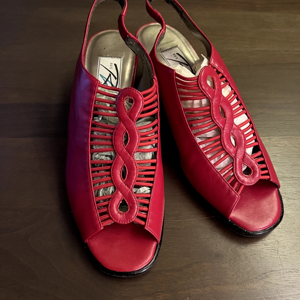 2" Red Ros Hommerson Sandal